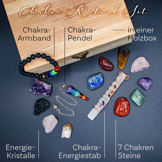 Chakra Ritual Box für mehr positive Energie - AMADO-SelfCare