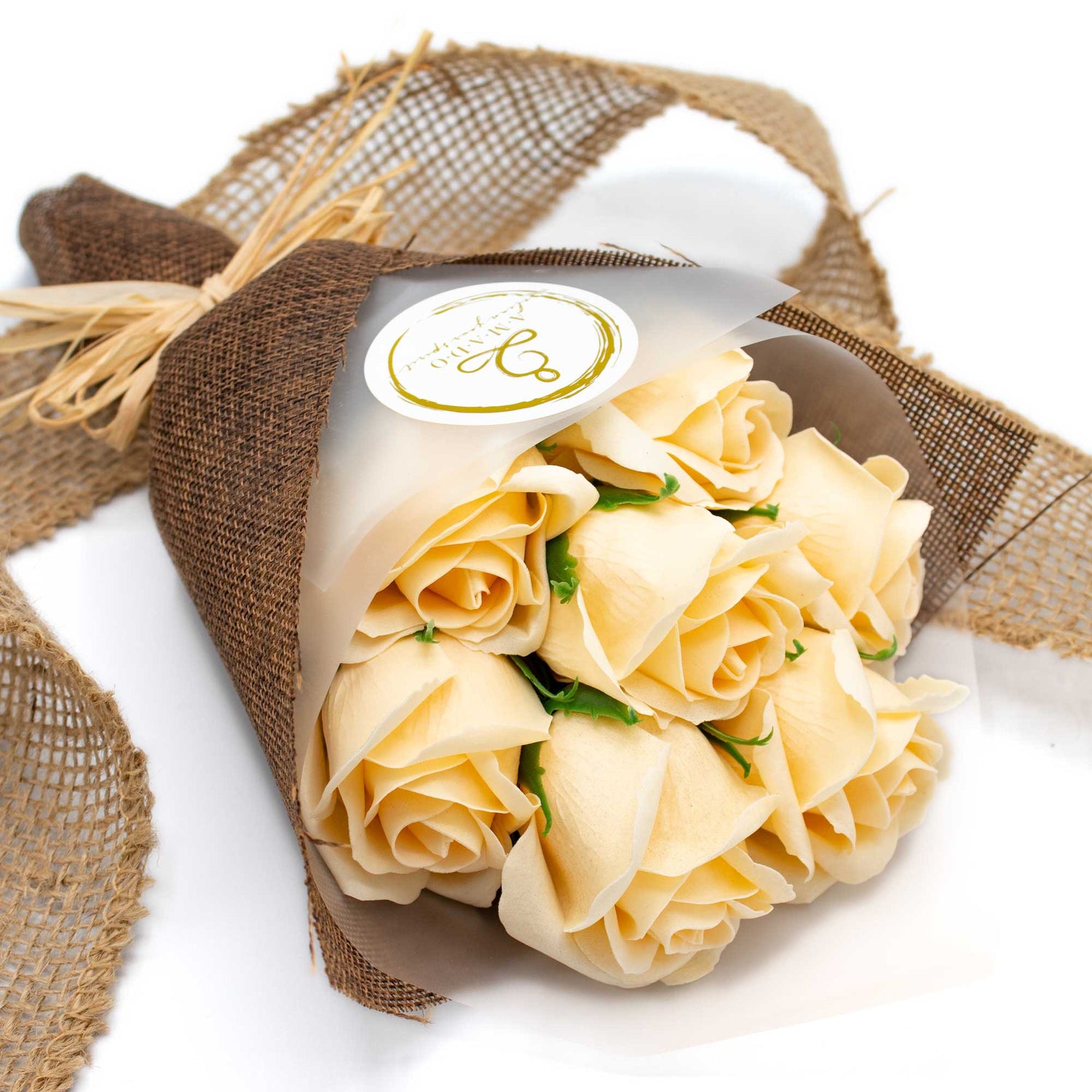 Baderosen · Seifenrosen · Romantisches Geschenk zu Muttertag · Hochzeitstag · Hochzeit · Verlobung - AMADO-SelfCare