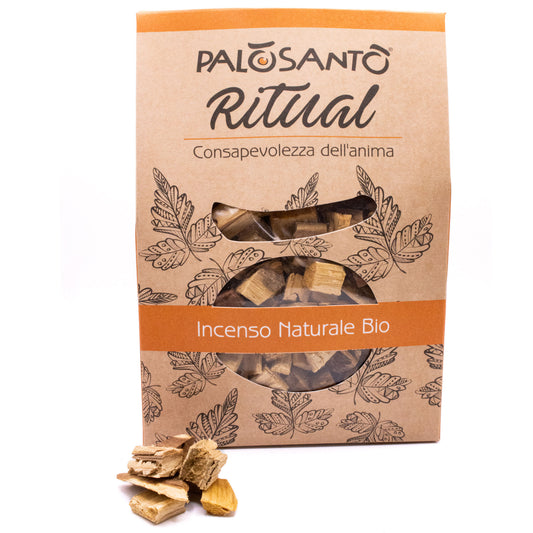 Palo Santo Ritual Räucherchips aus Holz - Seelenbewusstsein - AMADO-SelfCare