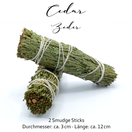 Cedar Smudge · Zeder · Räuchern Smudging Räucherzeug für positive Energie - AMADO-SelfCare
