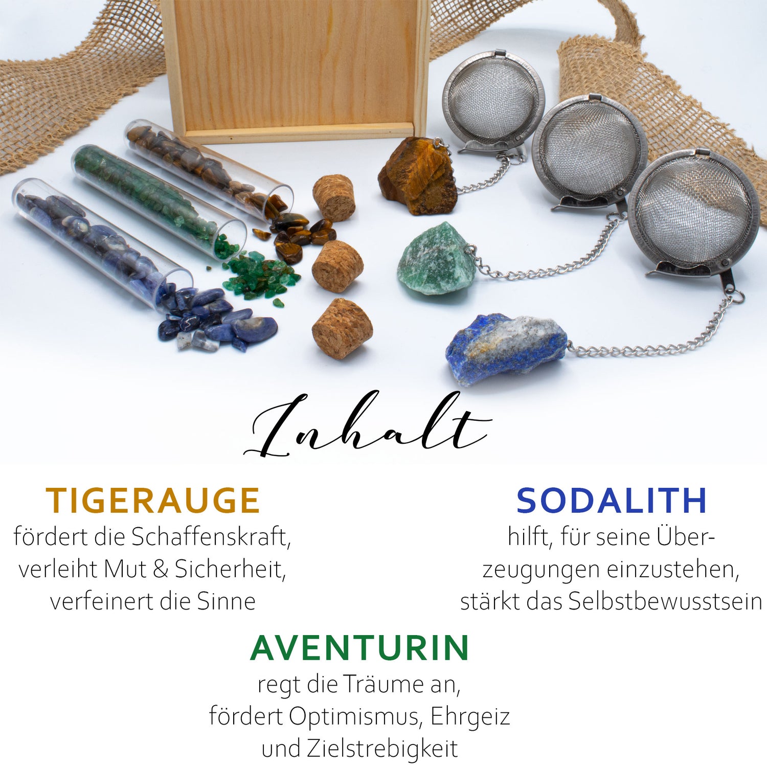 Energiesteine zur Wasserbelebung · Wassersteine · Sets zum Energetisieren von Trinkwasser - AMADO-SelfCare