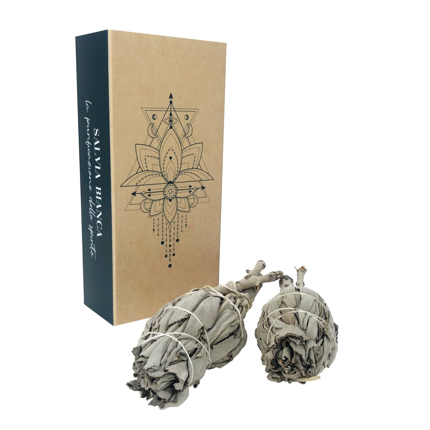 White Sage Smudge negative Energien fernhalten und vertreiben Hausreinigung - AMADO-SelfCare